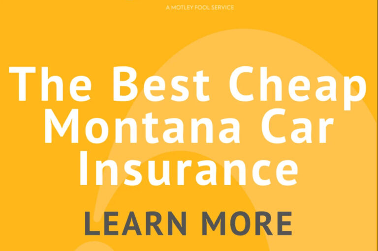 Cheap Car Insurance Montana